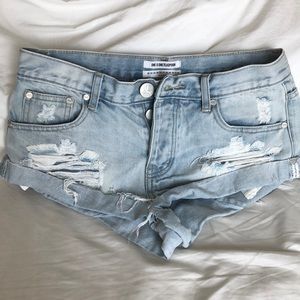 Jean shorts